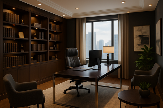 How to Set Up a Home Office That Feels Like a Corporate Suite