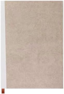 Blank Refill Paper for Hardcover Leather Notebook, A5 Unlined Refill Page for Refillable Sketchbook with Pocket, 240 Pages Notebook Paper for Drawing with Ribbon Bookmark