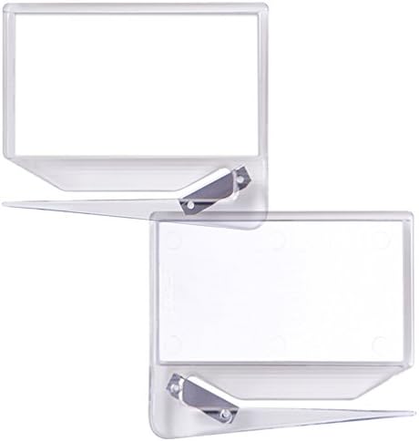 Business Card Zippy Letter Opener, Clear, Made in The USA (5 Pack)