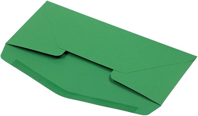 JAM PAPER #10 Business Colored Envelopes - 4 1/8 x 9 1/2 - Green Recycled - Bulk 500/Box