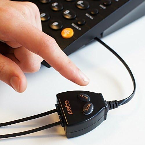 TruVoice Agent AW60 Wireless Headsets Training Solution for All Desk Phones with a Headset Port - Allows 2 Users to be on a Phone Call at The Same time for Supervising | Coaching Purposes.