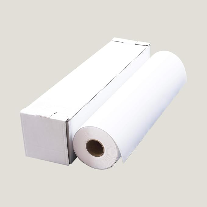 Premium Polyster Matte Canvas Roll, Quick Dry, Wide Format Inkjet Printer Compatible, Perfect for Fine Art, Photography, Giclée Printing, Archival Quality Prints. (44"x100' 290gsm Polyester 2Rolls)