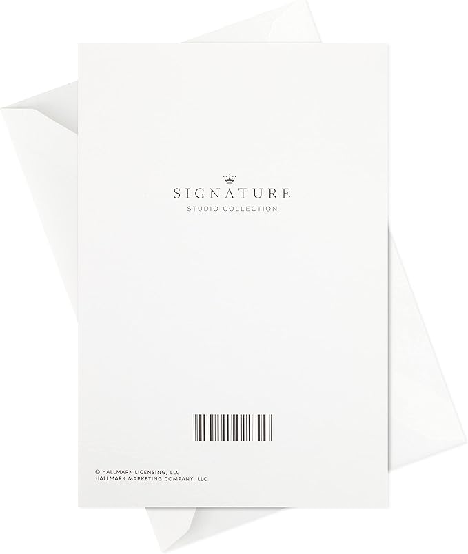 Hallmark Signature Birthday Card for Husband, Wife, Boyfriend, Girlfriend (One I Love)