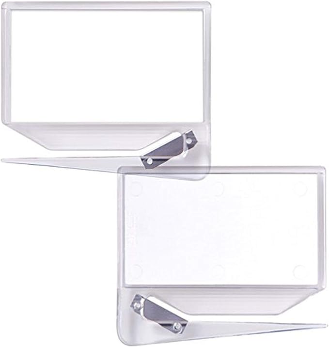 Zippy Clear Business Card Letter Opener Made in The USA. Perfect for Business Cards, Photos, Fits 3.5 X 2 inch Insert, Envelope Letter Slitter, Box Cutter, Stainless Steel Blade (Clear, 250 Pack)