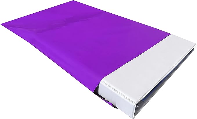 Colored Poly Mailers Pack of: Be creative with your packaging with Colored mailers (Purple, 12" x 15.5" pack of 500)