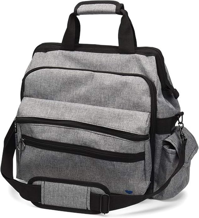Nurse Mates Ultimate Nursing Bag | Multiple Compartments | Interior Laptop Compartment | Durable Zippers