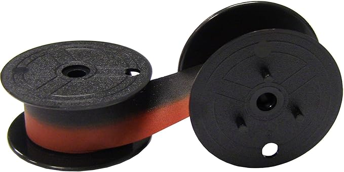 7010 Compatible Calculator Ribbon, Black/red