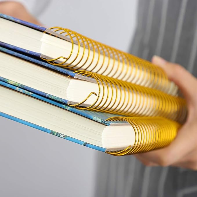 Van Gogh Notebook Hardcover Spiral Notebook Art Journal 10.6" x 7.3" 300 Pages Spiral Wide Ruled Notebook, Notebooks for Work,Gifts,Office,School