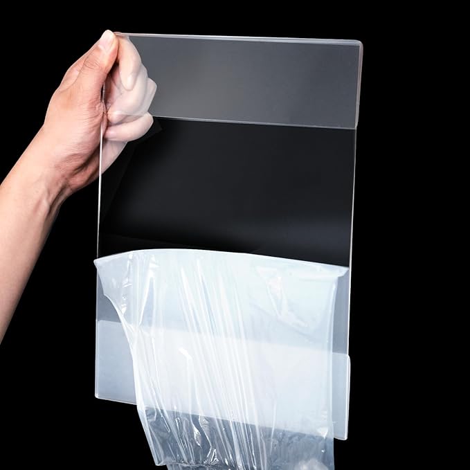 8.5 x 11 Acrylic Sign Holder with 12 Suction Cups, Clear Plastic Window Sign Holder, Wall Mount Advertising Frames for Glass Doors - Perfect for Malls, Offices, Homes, Stores, and Restaurants (2 Pack)