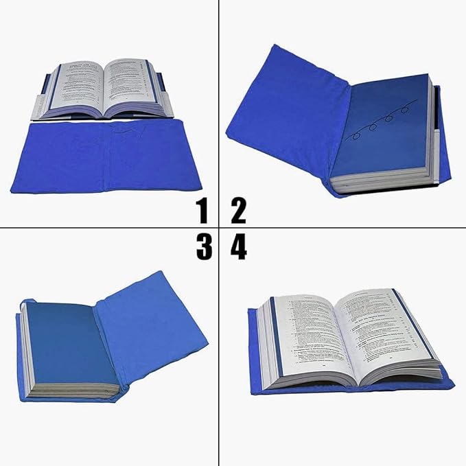 2 Pack Stretchable Book Sleeve Covers, for Paperbacks Hardcover Textbooks up to 9" x 12", Office Supplies with Free Sticker Labels (2 Pack, Grey)