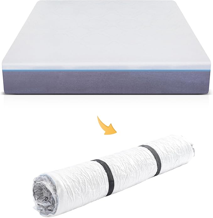 Vacuum Mattress Bag for moving, Vacuum Sealed Bags for Mattress Storage, Mattress Compression Bag, Foam and Latex Mattress Vacuum Bag with Straps(KING. CAL-KING)