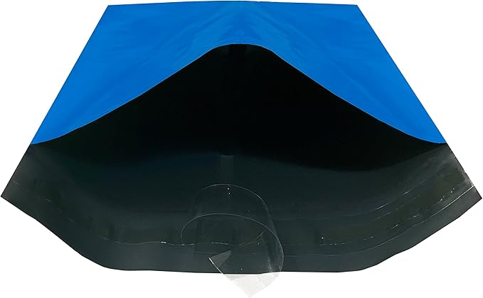 Colored Poly Mailers Pack of: Be creative with your packaging with Colored mailers (Blue, 6" x 9" pack of 200)