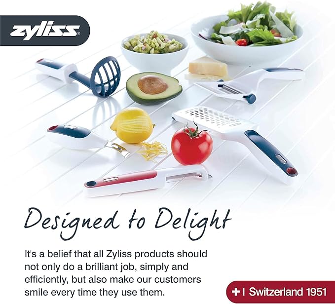 Zyliss Seafood Picks - Seafood Spoon & Fork - Stainless Steel Utensils - Dual-Ended Picks & Seafood Tools - Kitchen Tool & Gadget - Dishwasher Safe - Stainless Steel