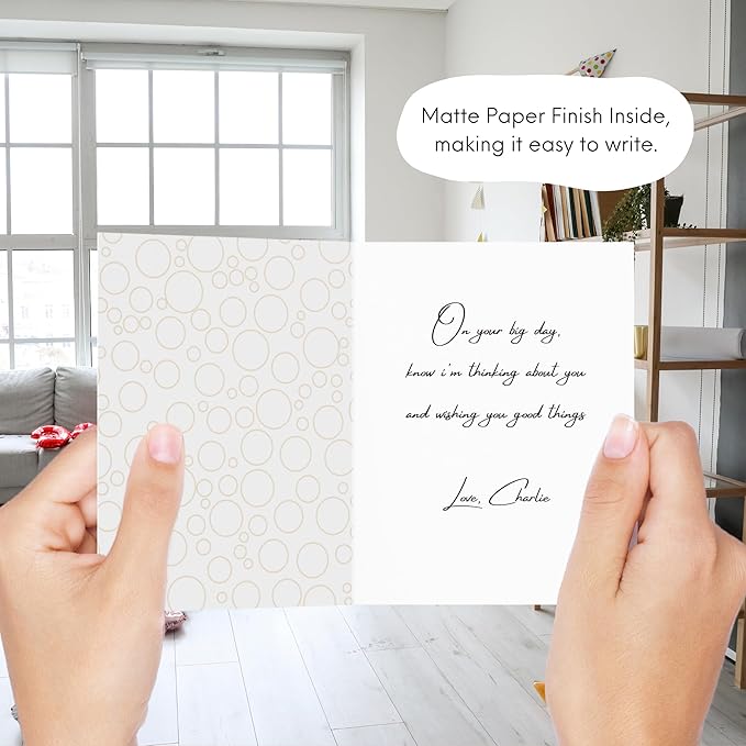 ALY LOU Funny Retirement Card for Her Him, Sarcastic Card For Mom Dad Husband Wife Friend/Congratulations Greeting Card (The Path To Inner Peace ... Retirement)
