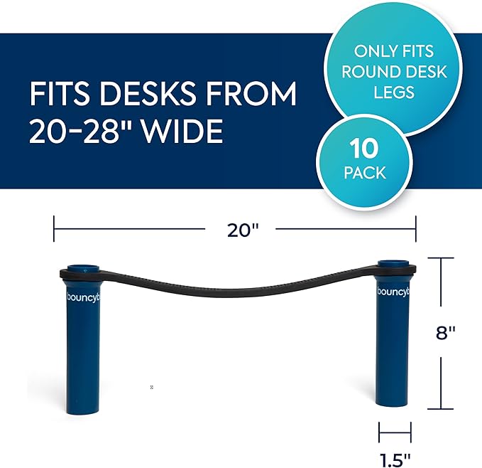 Original Bouncyband® Bouncy Bands for School Desks