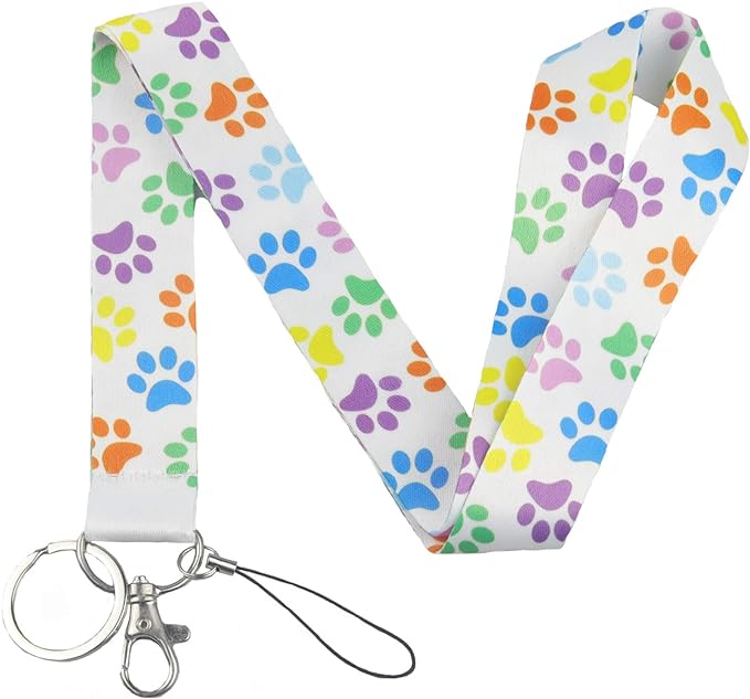Yiflin Cute Neck Lanyard for Keys, Wallet, Id Card Holder, Cool Keychain Lanyard for Women, Men, Teacher