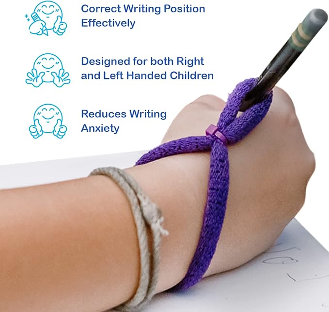 Handwriting Aids for Pencil Grips, Writing Tools for Special Education Classroom to Develop A Proper Tripod Grip (SportWriter Bulk Packs (4 Pack))
