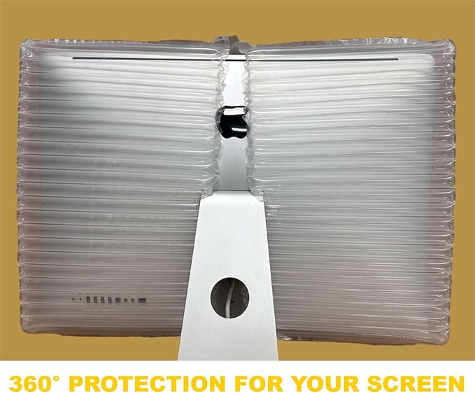 30 for 15 Screens with 1 Pump AIRPAKPRO Inflatable Protective Bags Compatible with 27" Imac Desktop Computer Shipping Boxes Protective Storage Case Monitor Dust Cover Compatible with 27" Screen