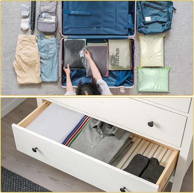 12pcs Large A4 Mesh Zipper Pouch File Bags YOPCDJ Reusable Zippered Pouches for Organizing Classroom, Board Game Storage, Puzzle Bags