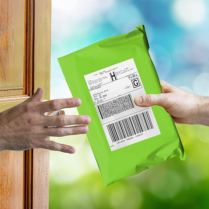 Colored Poly Mailers Pack of: (Green, 7.5" x 10.5" pack of 1000) Be creative with your packaging with Colored mailers