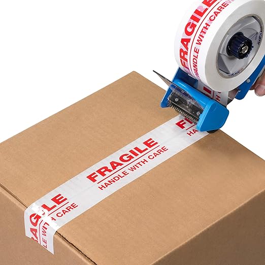 Aviditi Tape Logic 2 Inch x 110 Yard 2.2 Mil Red/White, Heavy Duty Packing Tape, "Mixed Merchandise" 36 Pack, Perfect for Packing, Shipping, Moving, Home and Office