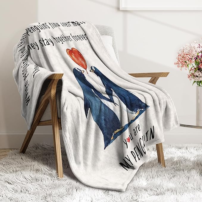 SteadStyle Gifts for Her Him, Wedding Anniversary Blanket, Romantic I Love You Gift, Valentines, Christmas, Birthday Gifts for Boyfriend Girlfriend, Wedding Present for Wife Husband 80'' x 60''