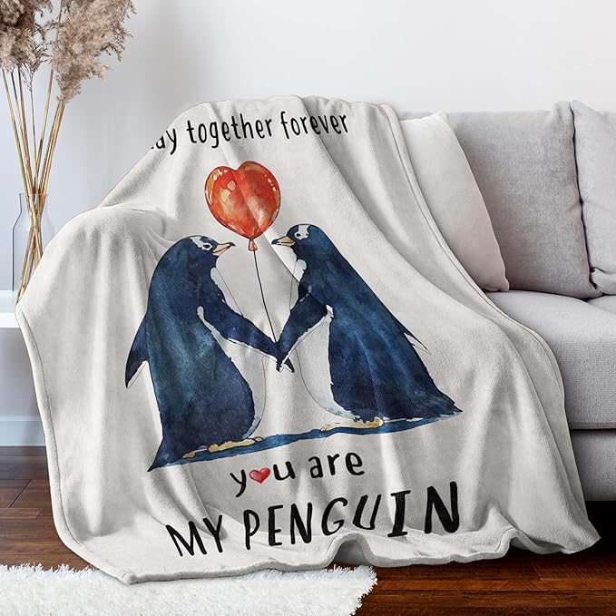 SteadStyle Gifts for Her Him, Wedding Anniversary Blanket, Romantic I Love You Gift, Valentines, Christmas, Birthday Gifts for Boyfriend Girlfriend, Wedding Gifts for Couple Wife Husband 60'' x 50''