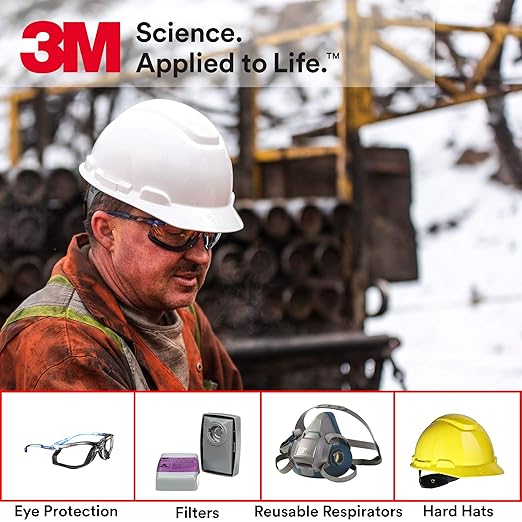 3M Safety Glasses, Virtua, 20 Pack, ANSI Z87, Unisex, Anti-Fog Gray Lens, Gray Frame, Economical Eye Protection, Lightweight, Wraparound Coverage, UVA, UVB, UVC