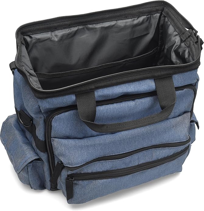 Nurse Mates Ultimate Nursing Bag | Multiple Compartments | Interior Laptop Compartment | Durable Zippers