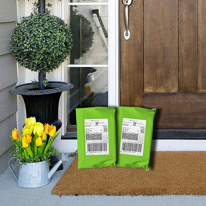 Colored Poly Mailers Pack of: (Green, 7.5" x 10.5" pack of 1000) Be creative with your packaging with Colored mailers