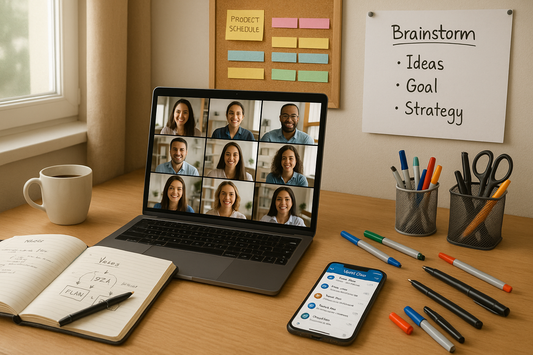 How Office Supplies Keep Remote Teams Connected