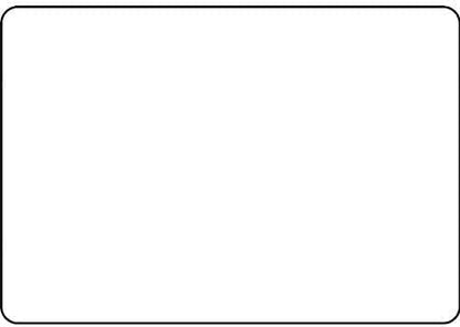 LST-800B, 58 x 30 mm(2.283" x 1.181"), Non-UPC, 1,000 Per Roll, 12 Rolls/Box, Blank