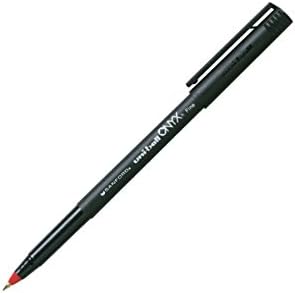 Uni-Ball Onyx Rollerball Stick Pen 12 Pack, 0.7mm Fine Red Pens, Gel Ink Pens | Office Supplies, Pens, Ballpoint Pen, Colored Pens, Gel Pens, Fine Point, Smooth Writing Pens