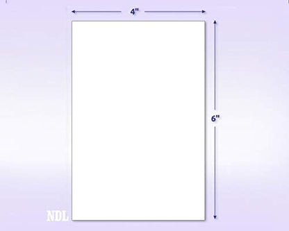 NextDayLabels - Memo Pads, 10 Notepads with 50 – 4x6 Sheets Per Scratch Pad, White, 50#, Office and School Supplies for Writing Notes, Grocery Shopping, To Do Lists, Servers, Small Blank Paper (4x6)