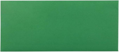 JAM PAPER #10 Business Colored Envelopes - 4 1/8 x 9 1/2 - Green Recycled - Bulk 500/Box