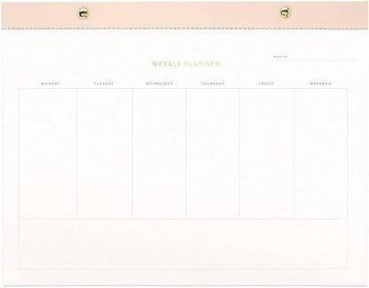 Sugar Paper Essentials Undated Weekly Planning Pad, 8.5" x 10.5"