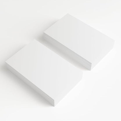 100 Sheets White Cardstock Thick Paper - Blank Heavy Weight 350gsm Cover Card Stock for Invitations,Stationery Printing,Scrapbooking,Crafts,DIY Cards, Paper Crafting (3x5 Inches)