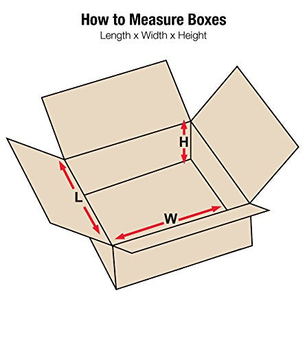 AVIDITI 18 x 12 x 4 Corrugated Cardboard Boxes, Flat 18"L x 12"W x 4"H, Pack of 25 | Shipping, Packaging, Moving, Storage Box for Home or Business, Strong Wholesale Bulk Boxes