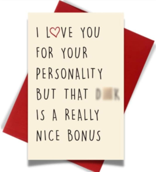 Cheerin Funny Anniversary Card with Envelope - Anniversary Card - Romantic Birthday Cards - Funny Gift for Husband or Boyfriend from Wife or Girlfriend