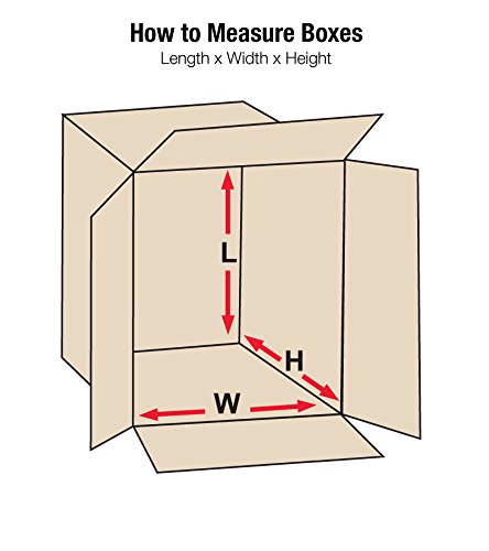 Aviditi 877 Corrugated Cardboard Box, 8" L x 7" W x 7" H, Kraft, for Shipping, Packing and Moving (Pack of 25)