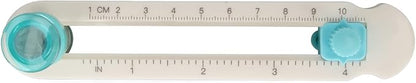 TOPINCN Portable Circle Cutter Circle Cutter Adjustable Paper Cutting Knife Trimmer Rotary Portable Round Model for Paper Crafts Fabric