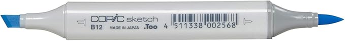 Copic Markers B12-Sketch, Ice Blue