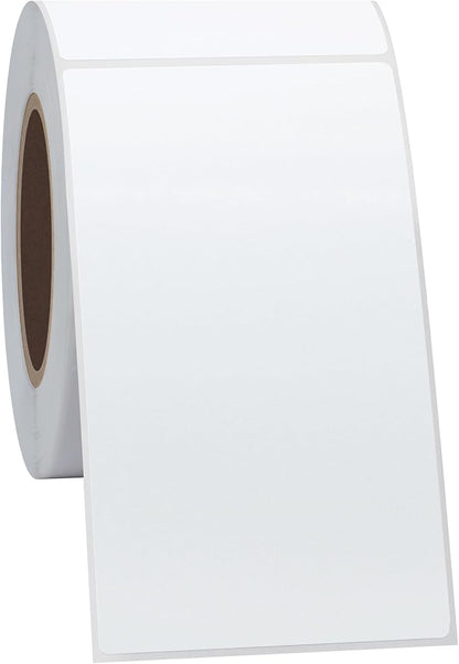 Hybsk 2.25x4 inch Direct Thermal Labels for Barcodes, Address, Compatible with Rollo Label Printer & Zebra Desktop Printers (2.25"x4",4 Rolls White)