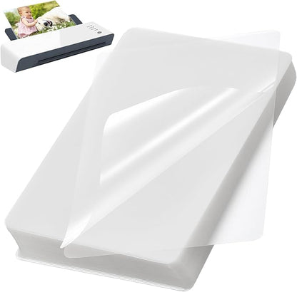 100 Pack Laminating Sheets, Clear 9 x 11.5 Inch Thermal Laminating Pouches for Thermal Laminator, 5 Mil Lamination Sheet Paper, Letter Size, HeatSeal