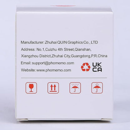 Phomemo Thermal Labels-for M110/M221/M220/M120/M200,1.57"x1.18"(40x30mm),230 Labels/Roll, for Barcode/Address/Mailing/Logo/Business/Home Tag