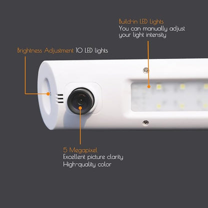 Digital Portable Overhead USB Distance Teaching Document Camera LV-1010 (White)