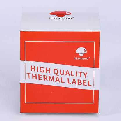 Phomemo Thermal Labels-for M110/M221/M220/M120/M200,1.57"x1.18"(40x30mm),230 Labels/Roll, for Barcode/Address/Mailing/Logo/Business/Home Tag