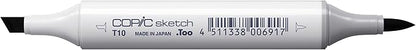Copic Markers T10-Sketch, Toner Gray