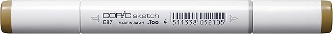Copic Markers E87-Sketch, Fig, 1 Count (Pack of 1)