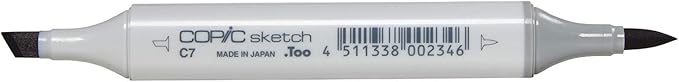 Copic Markers C7-Sketch, Cool Gray